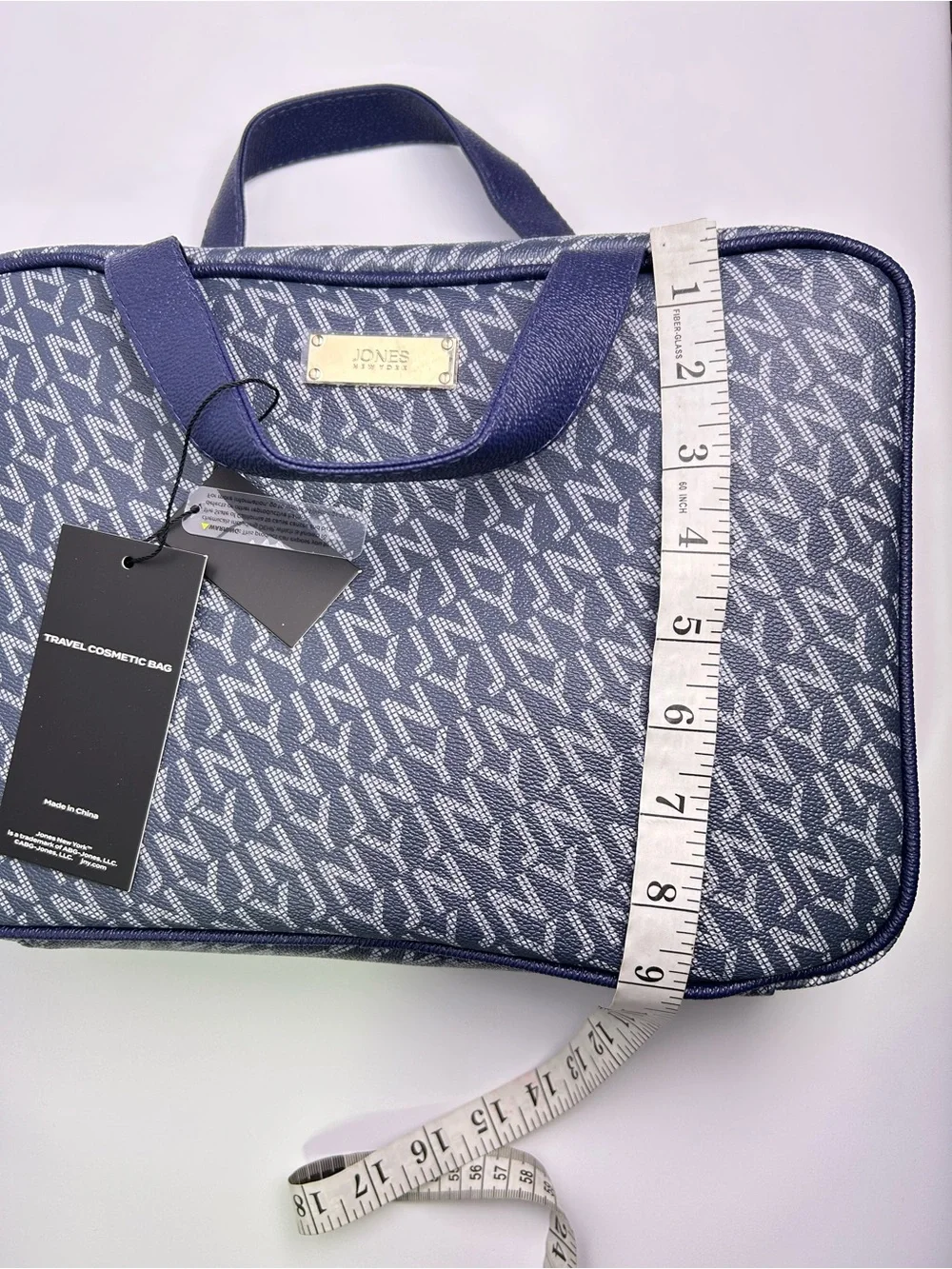Jones New York Travel Cosmetic Bag Makeup Toiletry Pouch Organizer